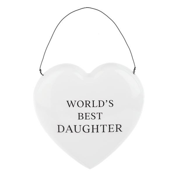 World's Best Daughter - Heart Sign - Lady of the Lake