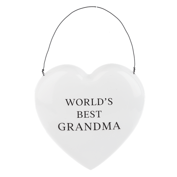 World's Best Grandma - Heart Sign - Lady of the Lake