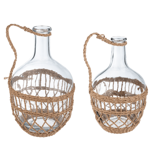 Wrapped Bottle Vase - Lady of the Lake