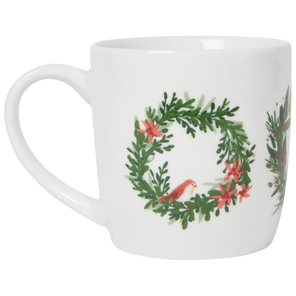 Wreaths Christmas Mug - Lady of the Lake