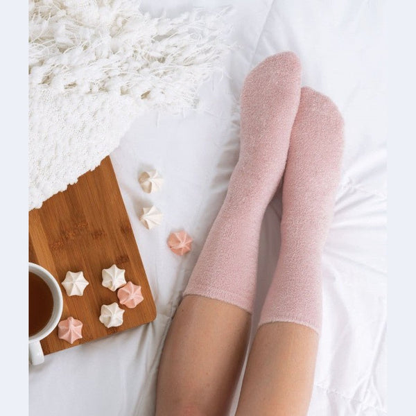 You Had Me At Aloe - Super Soft Spa Socks