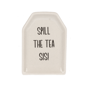 You Make Life Brew - tiful - Tea Bag Holder & Teaspoon Set - Lady of the Lake