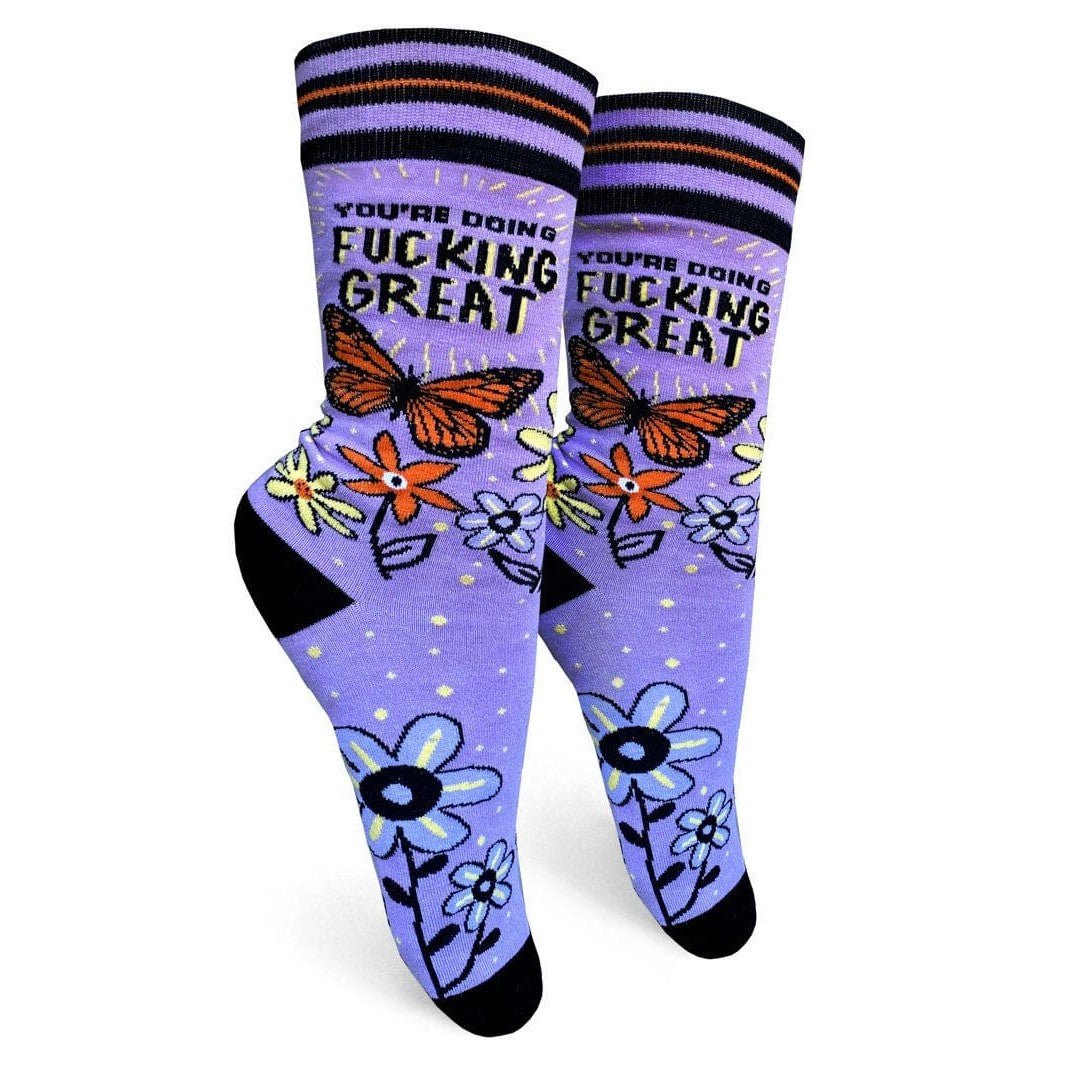 You’re Doing Fucking Great - Women's Crew Socks