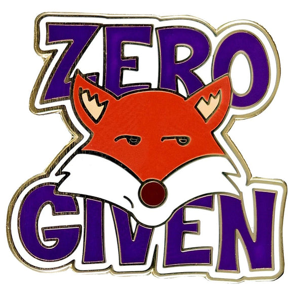 Zero Fox Given Enamel Pin - Lady of the Lake