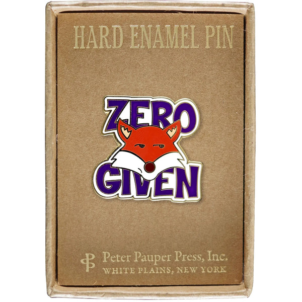 Zero Fox Given Enamel Pin - Lady of the Lake