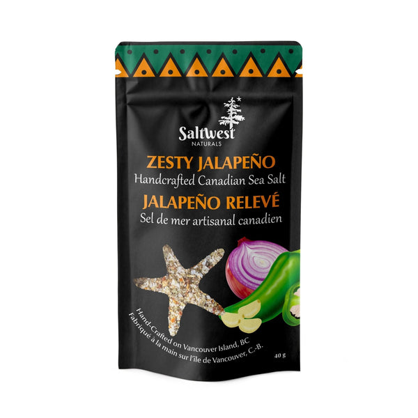Zesty Jalapeno Infused Sea Salt - Lady of the Lake