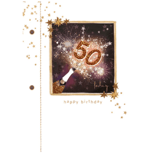 50 Today Happy Birthday - Greeting Card - Birthday