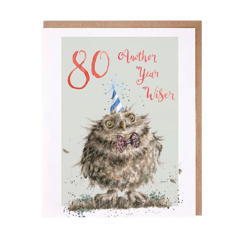 80 Another Year Wisher - Greeting Card - Birthday