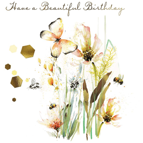 A Beautiful Birthday - Greeting Card - Birthday