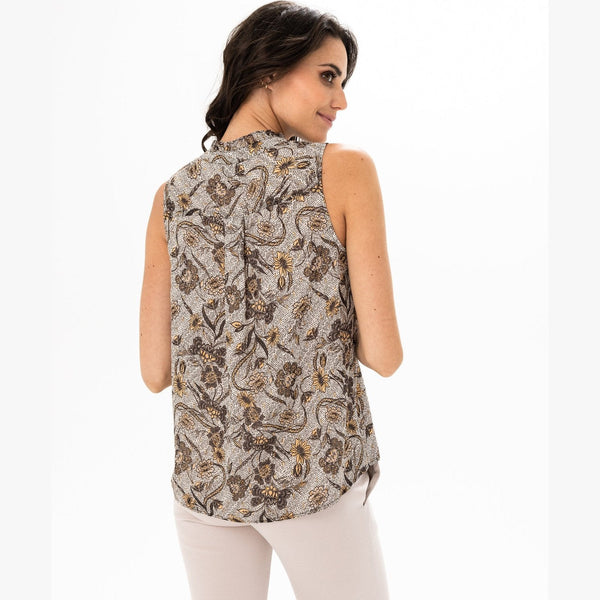 Abilene Sleeveless Blouse