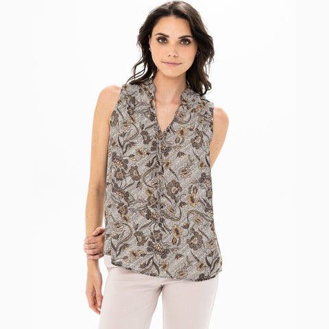 Abilene Sleeveless Blouse