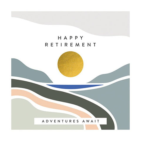 Adventure Awaits - Greeting Card - Retirement