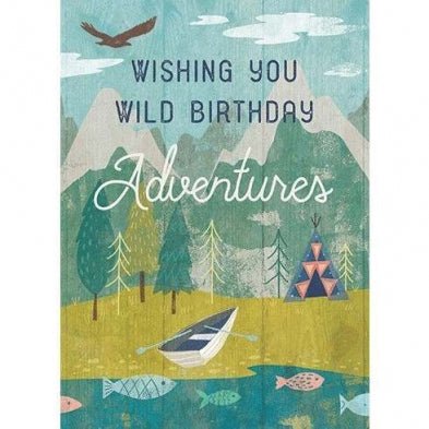 Adventures - Greeting Card - Birthday