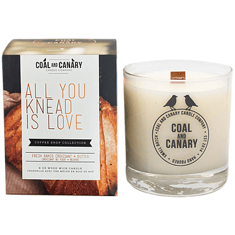 All You Knead Is Love - Coal & Canary Candle