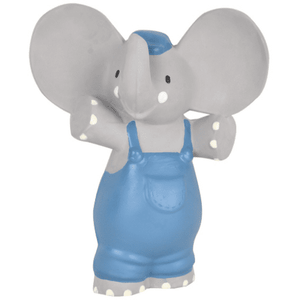 Alvin The Elephant - All Organic Natural Rubber Squeaker Toy