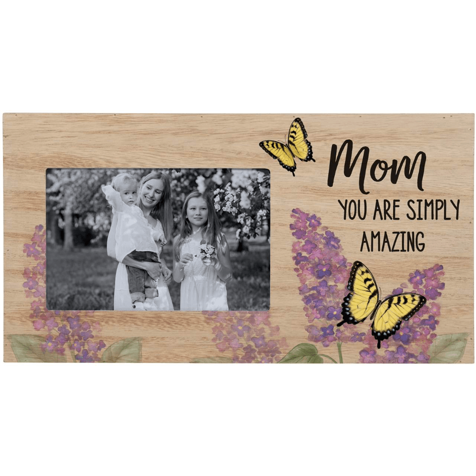 Amazing Mom Butterfly Photo Frame