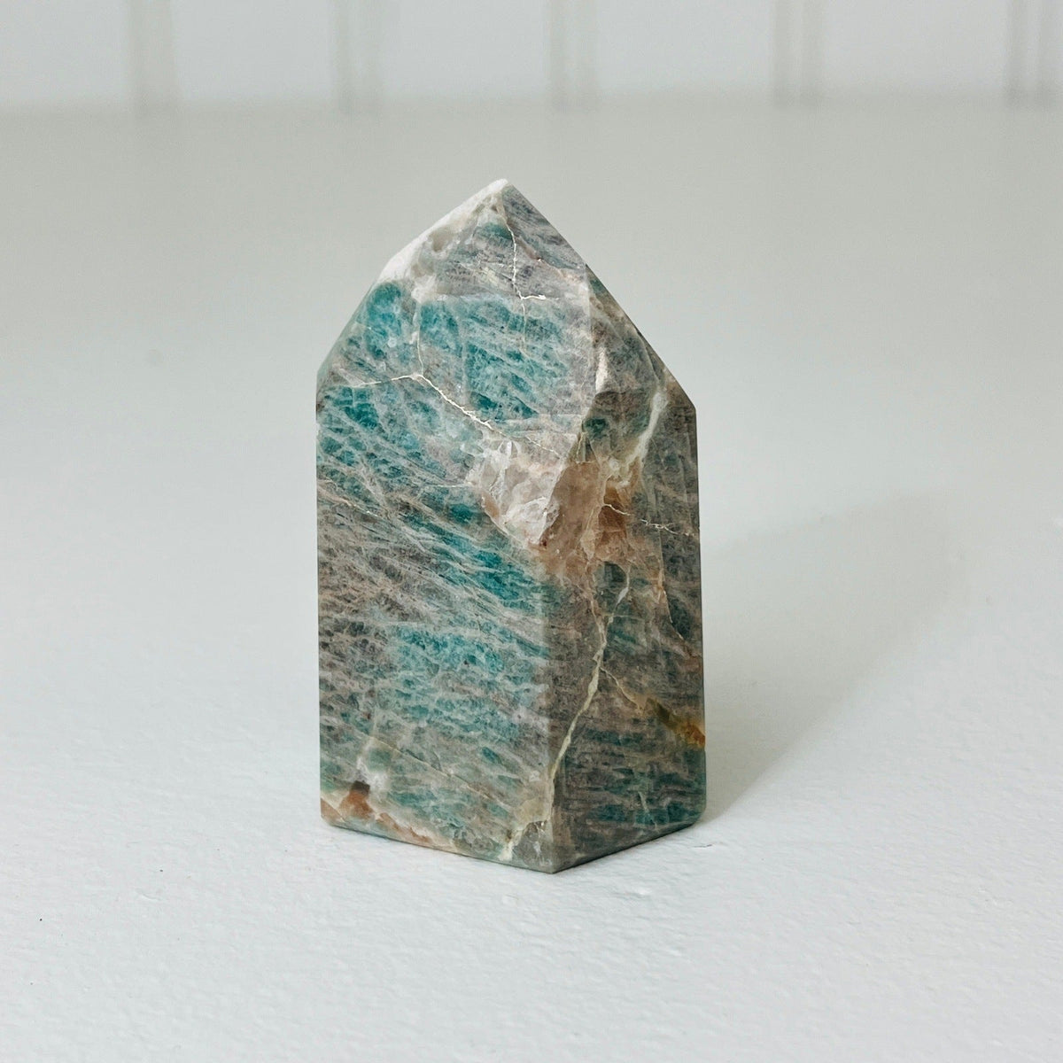 Amazonite Crystal Tower - Calming Stone – Lady of the Lake