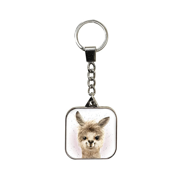 Amy The Alpaca Keychain