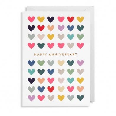 Anniversary Hearts - Greeting Card - Anniversary