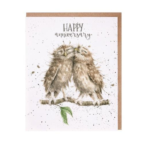 Anniversary Owls - Greeting Card - Anniversary