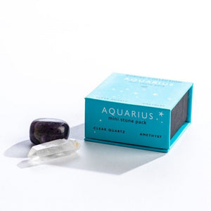 Aquarius - Mini Stone Pack Zodiac Collection