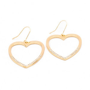 Ava Heart Earrings