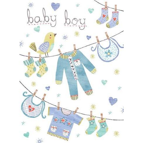 Baby Boy Calypso - Greeting Card - Baby