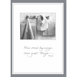 Baby Clothes Hanging - Greeting Card - Baby