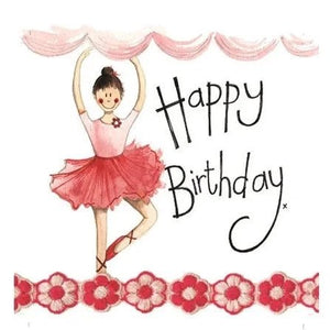 Ballerina - Greeting Card - Birthday