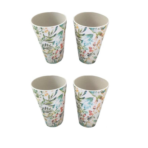 Bamboo Drinking Cups - Set of 4