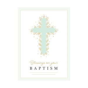 Baptism Green - Greeting Card - Baptism