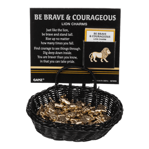 Be Brave & Courageous - Lion Charm