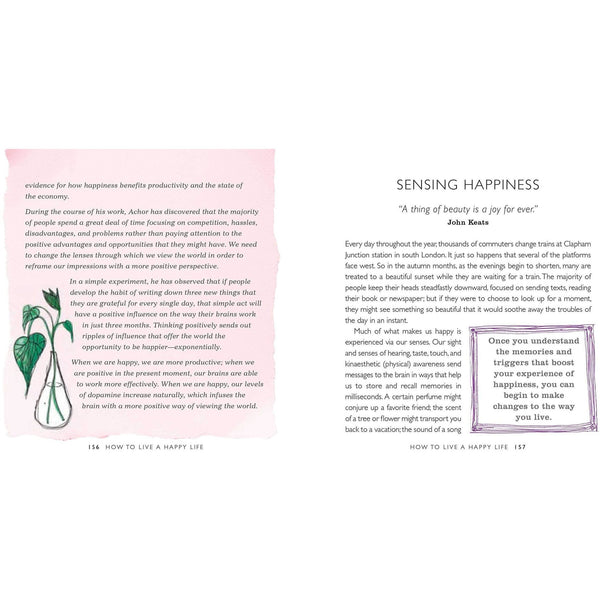 Be Happy - Hardcover Book