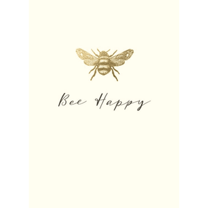 Bee Happy - Greeting Card - Blank