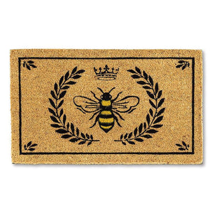 Bee In Crest Doormat