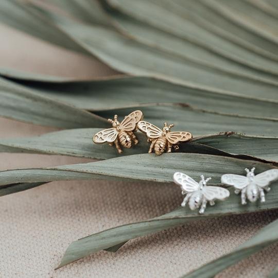 Bee Love Stud Earrings