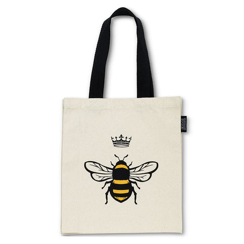 Bee With Crown Tote Bag