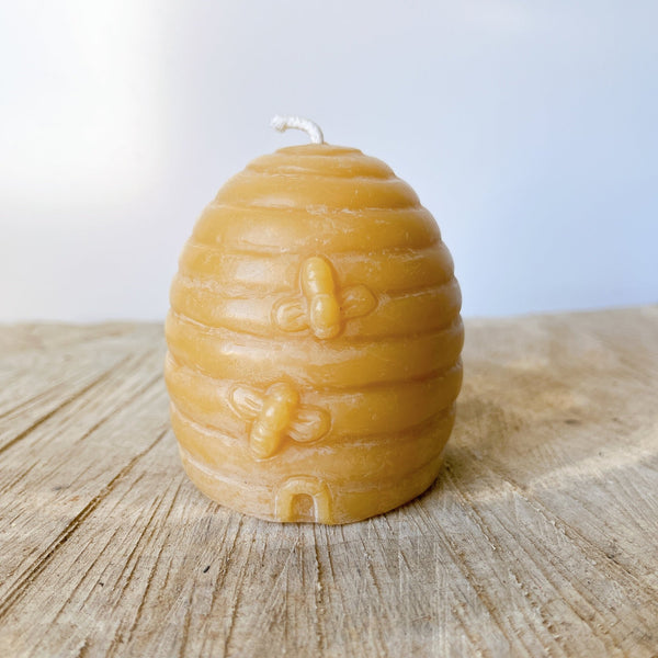 Beeswax Beehive Candle