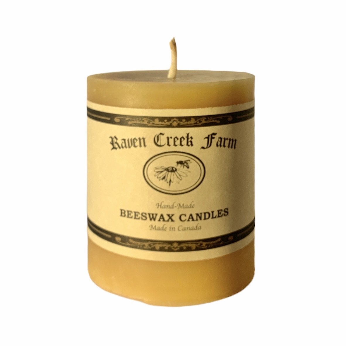 Beeswax Pillar Candle - 2.5"