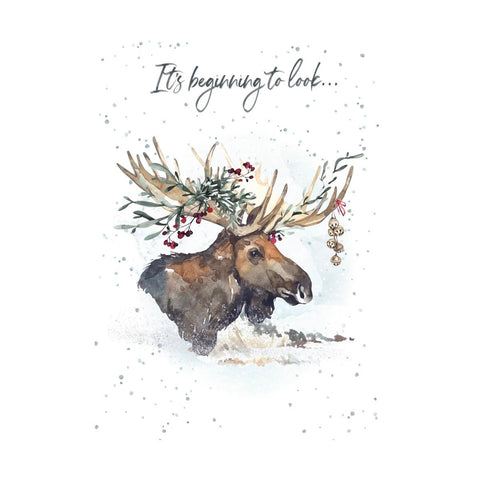 Beginning To Look - Greeting Card - Christmas