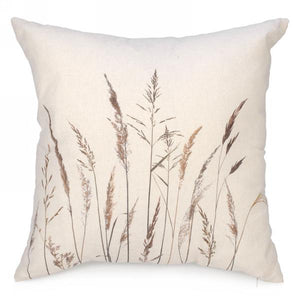 Beige Grasses Cushion