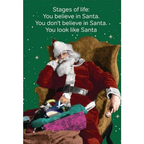 Believe In Santa - Greeting Card - Christmas