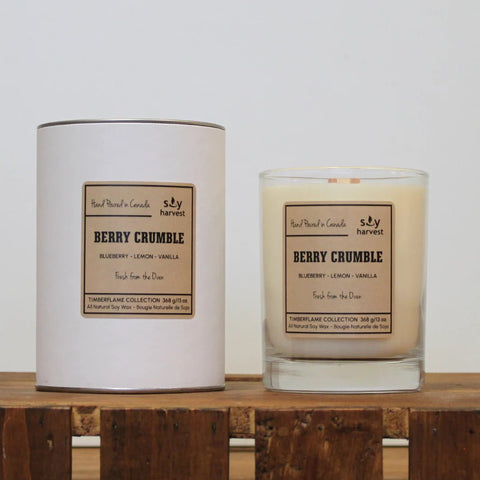 Berry Crumble Timberflame Candle