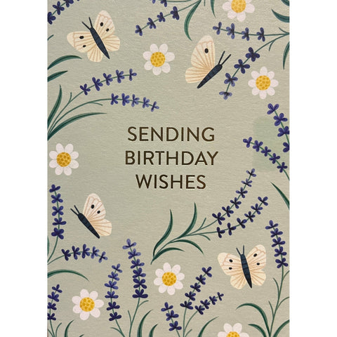 Birthday Butterflies - Greeting Card - Birthday