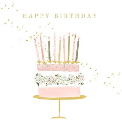 Birthday Cake - Greeting Card - Birthday