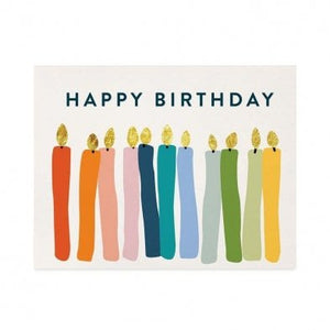 Birthday Candles - Greeting Card - Birthday