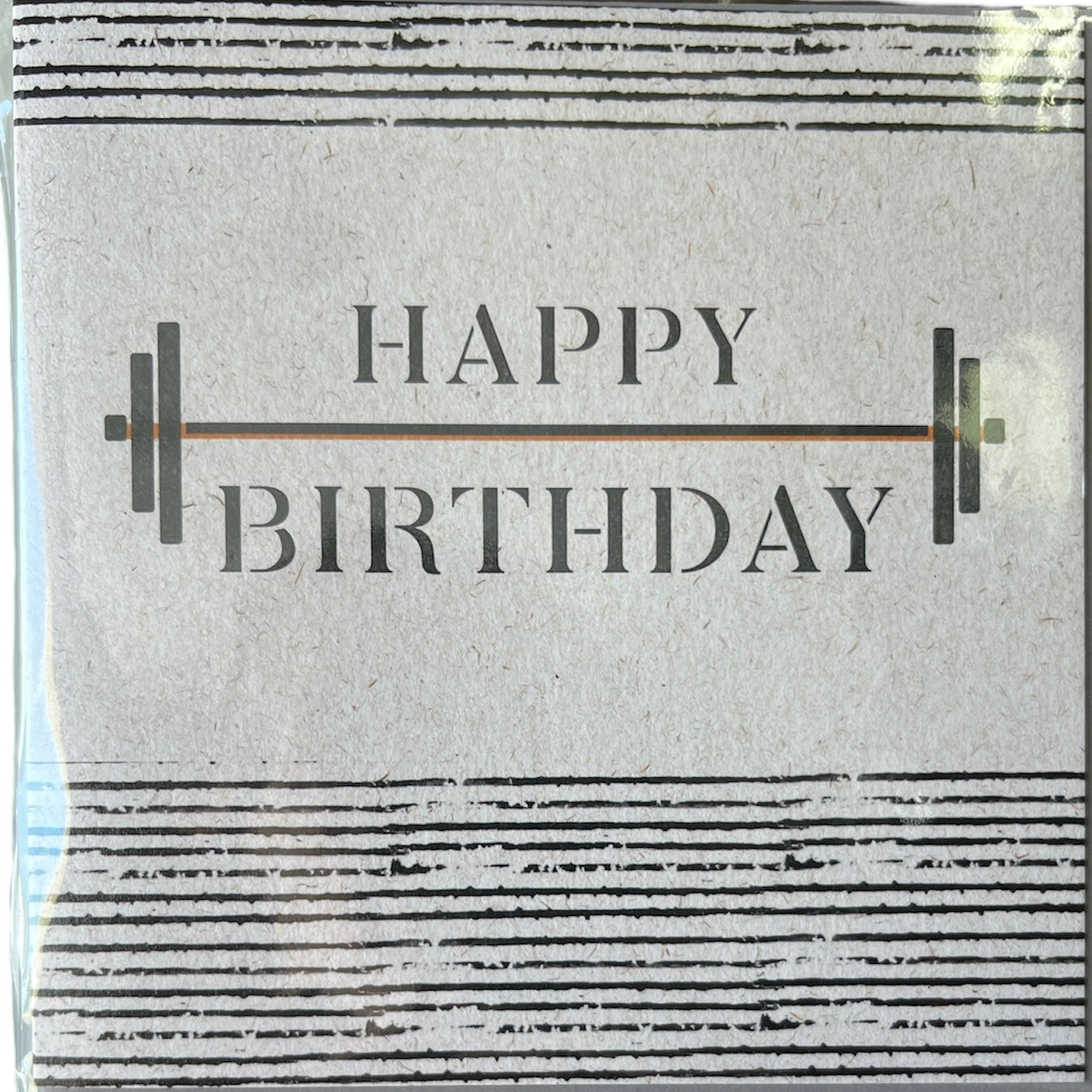 Birthday Weights - Greeting Card - Birthday