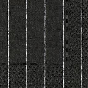 Black & White Stripe - Paper Napkins