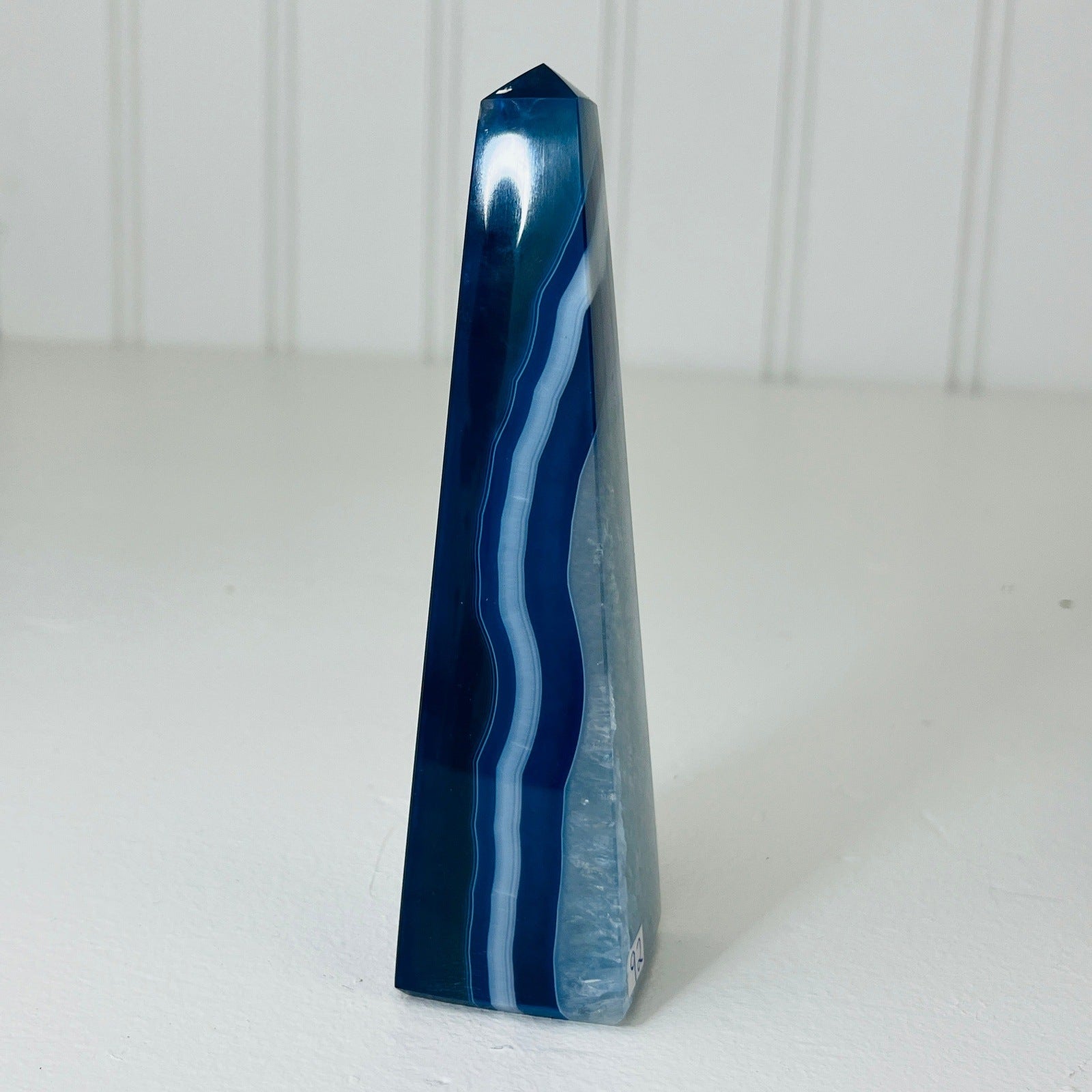Blue Agate Obelisk - Stone of Re-Balance