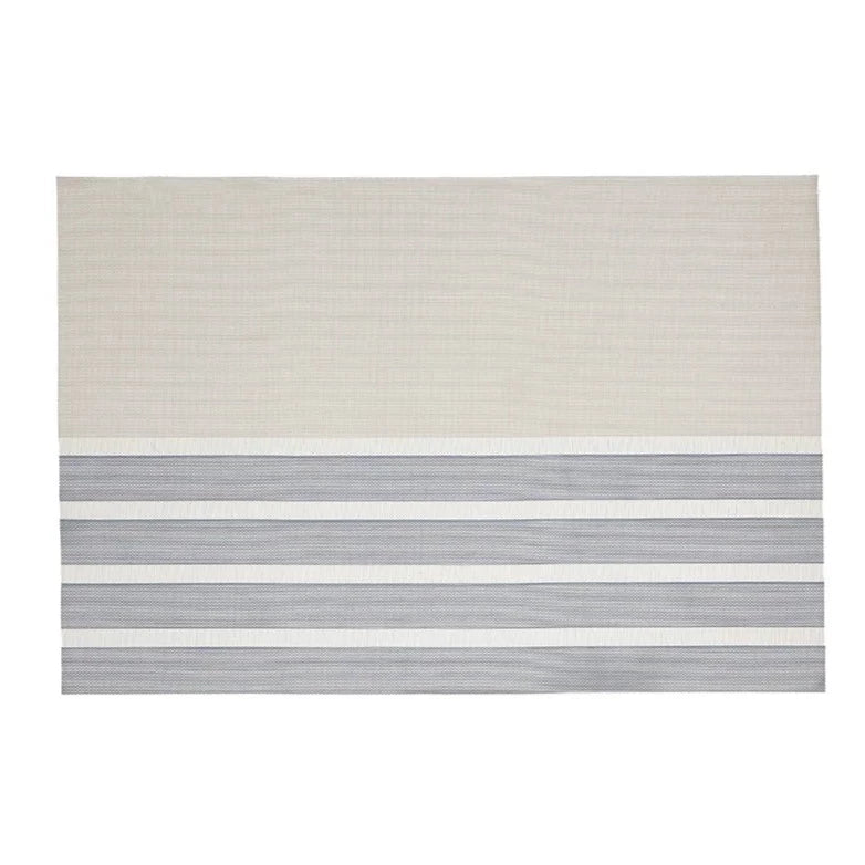 Blue Pacific Stripe Vinyl Placemat